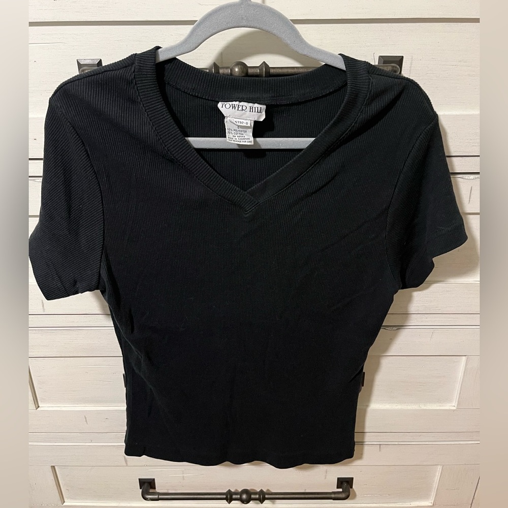 Tower Hill Black Short Sleeve shirt